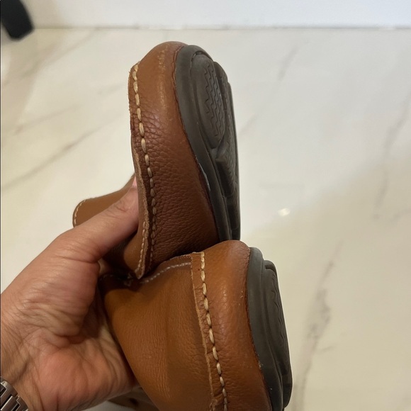 Sperry Men's Brown Leather Slip-On Loafers 8M - Picture 9 of 10